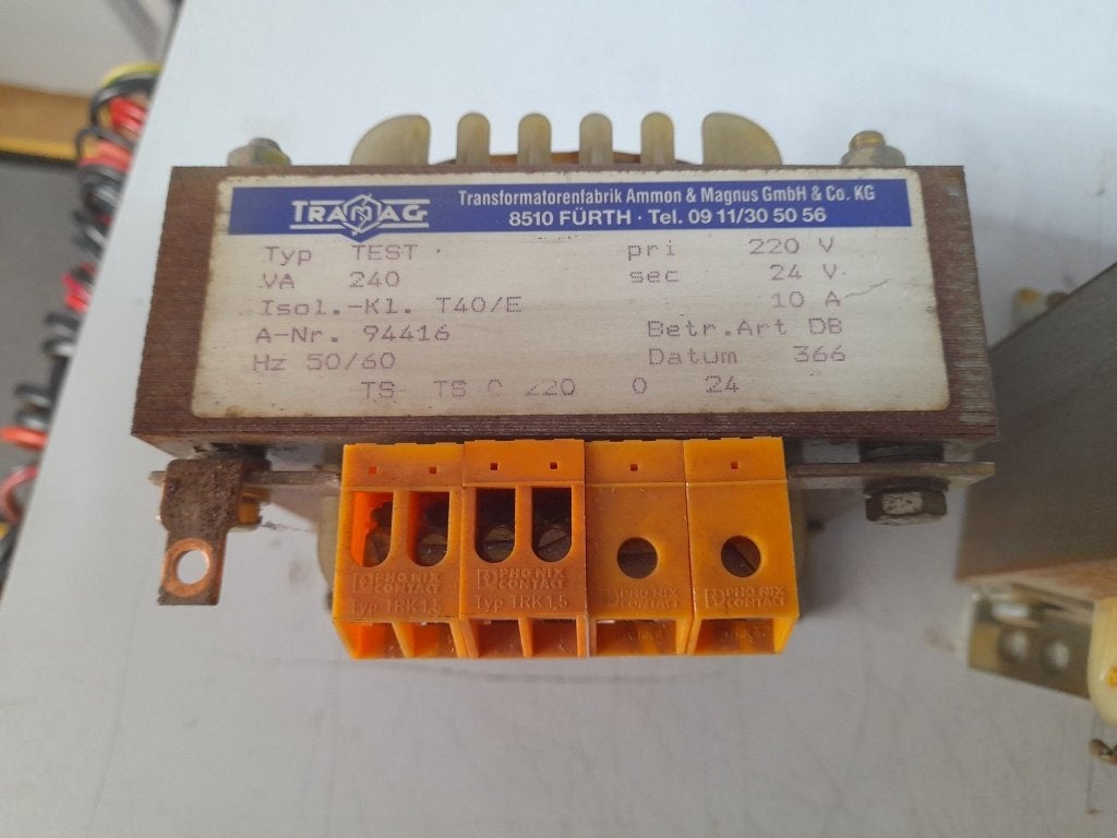 Blok trafo's, Ophalen of Verzenden, Gebruikt