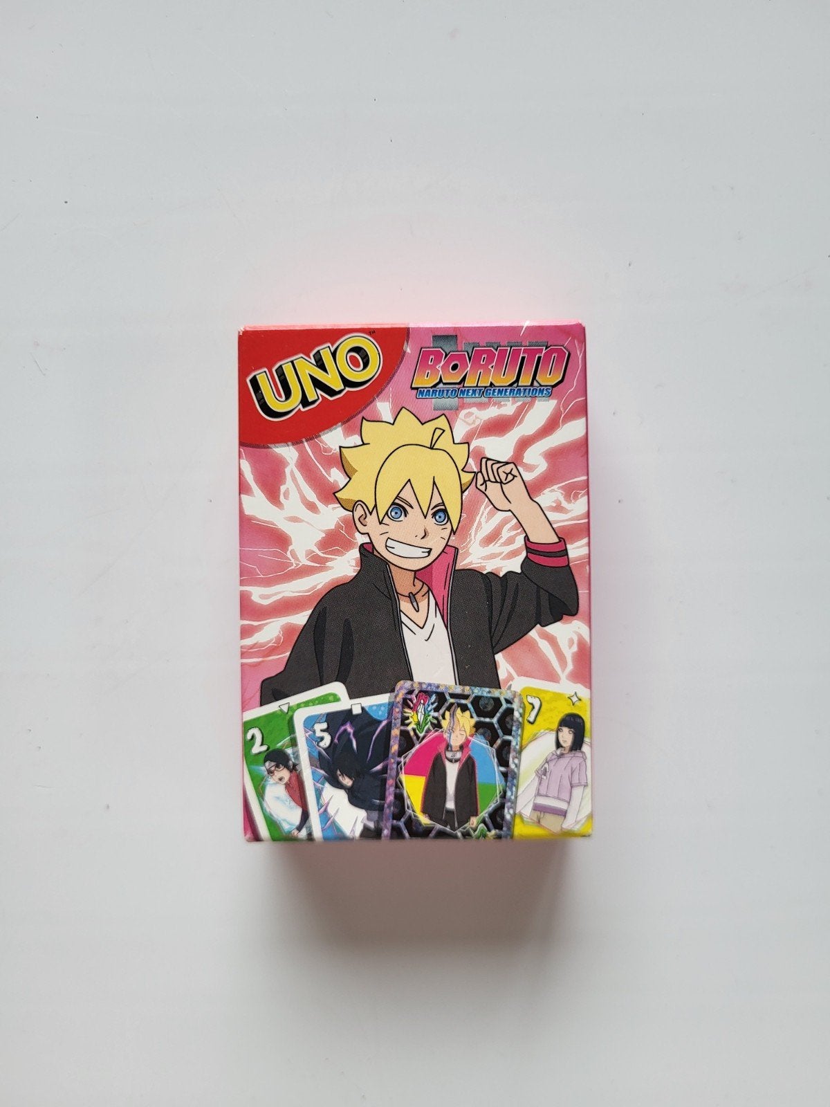 Speciale Boruto: Naruto Next Generations spel van Uno, Ophalen of Verzenden, Nieuw, Speelkaart(en)