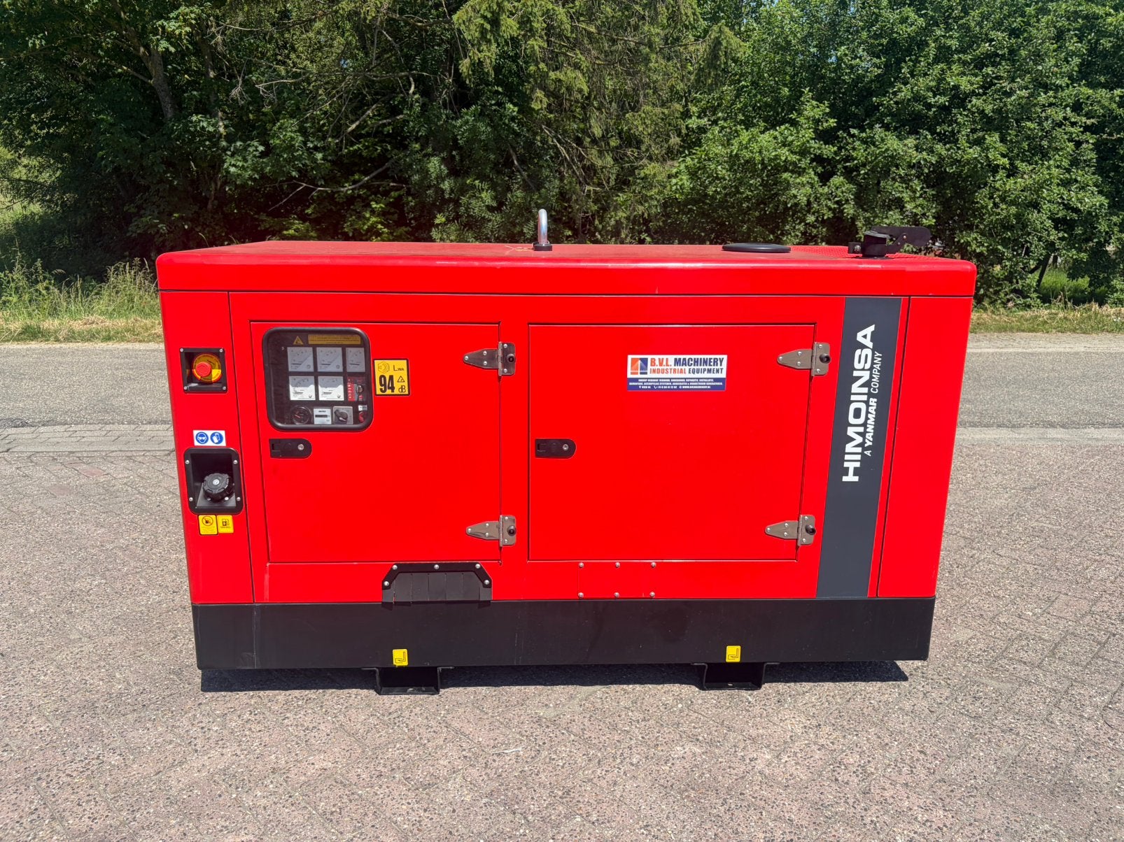 Himoinsa HYW 35 kVA Yanmar stamford aggregaat generatorset, Ophalen of Verzenden, Zo goed als nieuw, Dieselolie