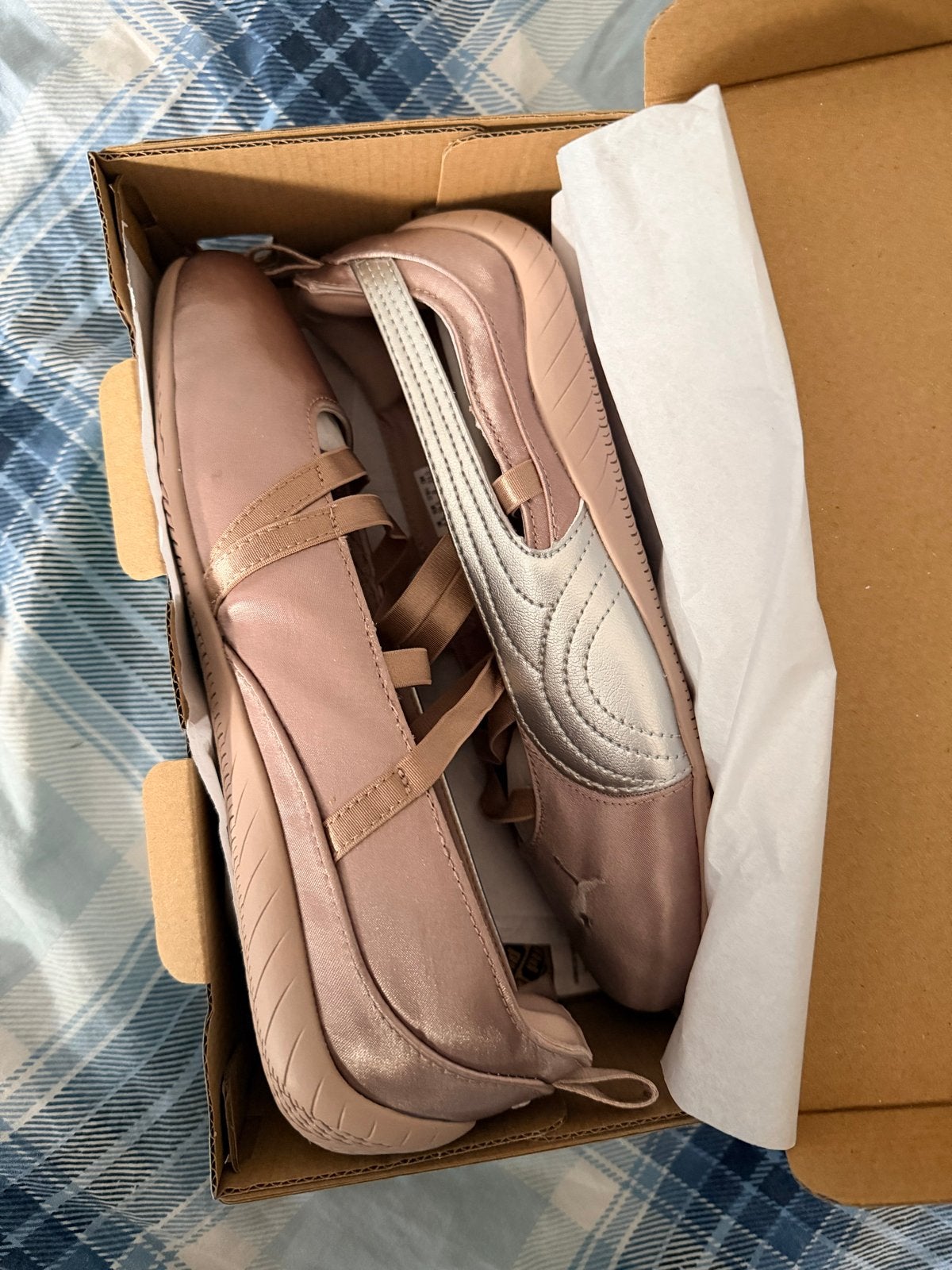 Puma Satijn Ballerina's Speedcat - Maat 38.5, Nieuw, Roze, Ballerina's, Ophalen of Verzenden