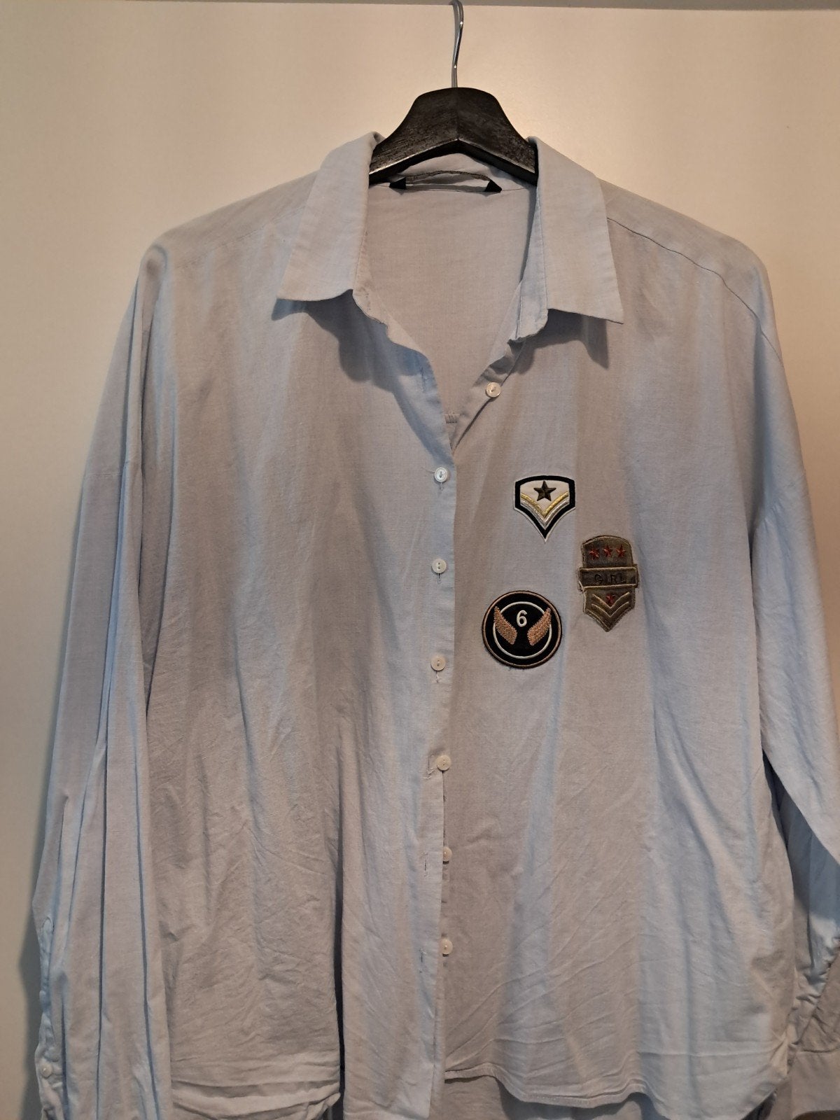 Zara blouse lichtblauw XL nieuw, Blauw, Maat 46/48 (XL) of groter, Nieuw, Ophalen of Verzenden