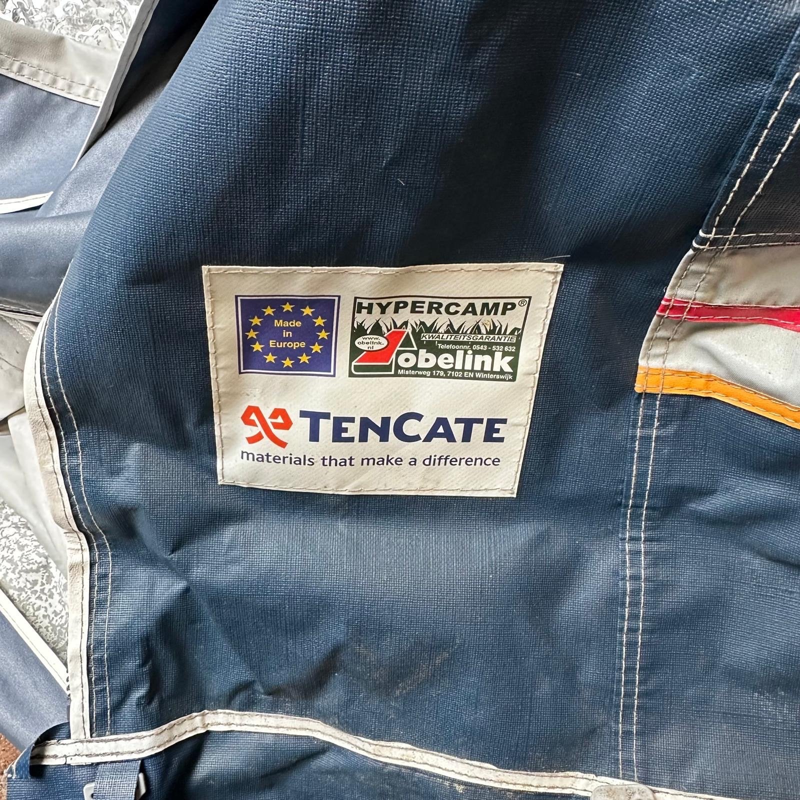 Hypercamp Ten Cate Aanbouw Grijs 10 Plus A 90393, Ophalen, Zo goed als nieuw, Ten Cate All Season 200g/m2, Overige merken