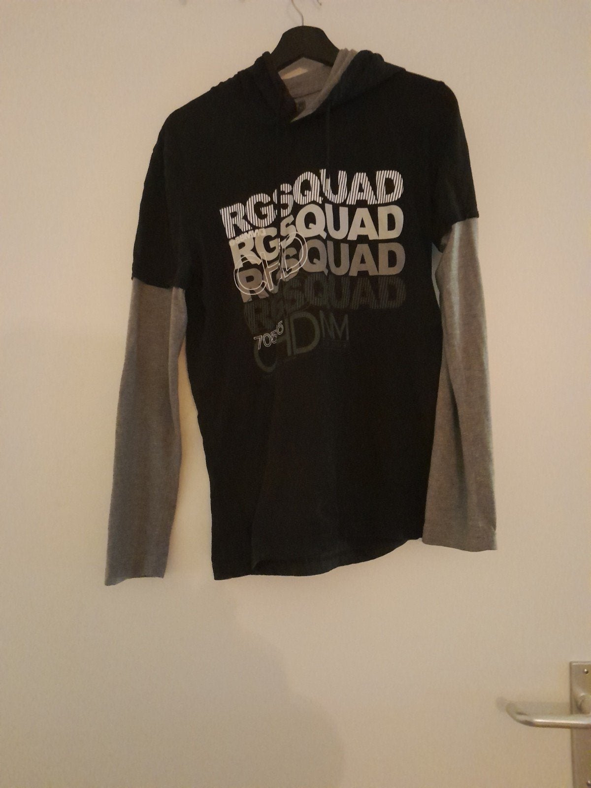 Heren hoodie T-shirt met lange mouwen - Maat L, Ophalen of Verzenden, Gedragen, Clockhouse