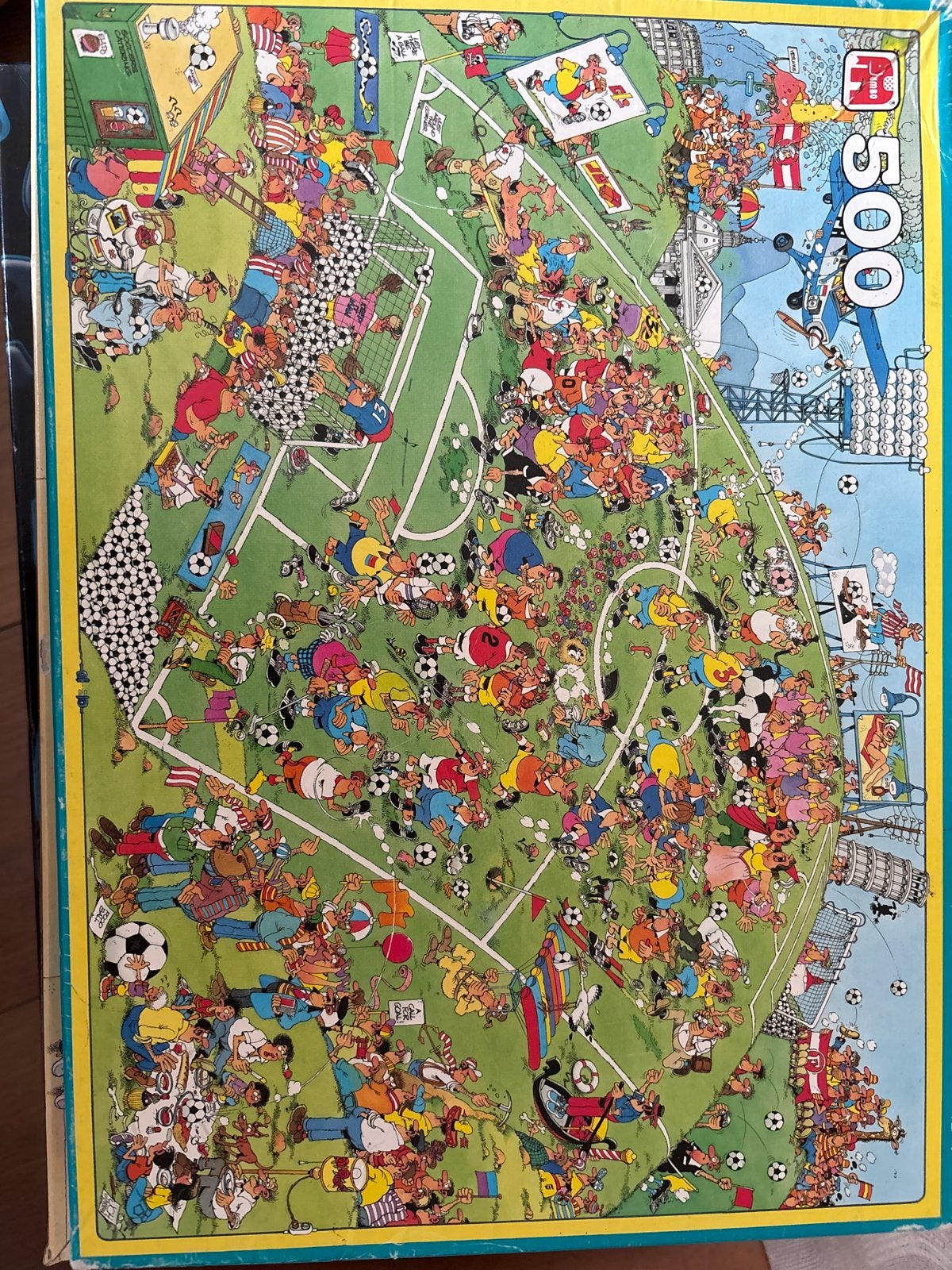 Jan van Haasteren Voetbal Puzzel 500 stukjes, Ophalen, 500 t/m 1500 stukjes, Gebruikt, Legpuzzel