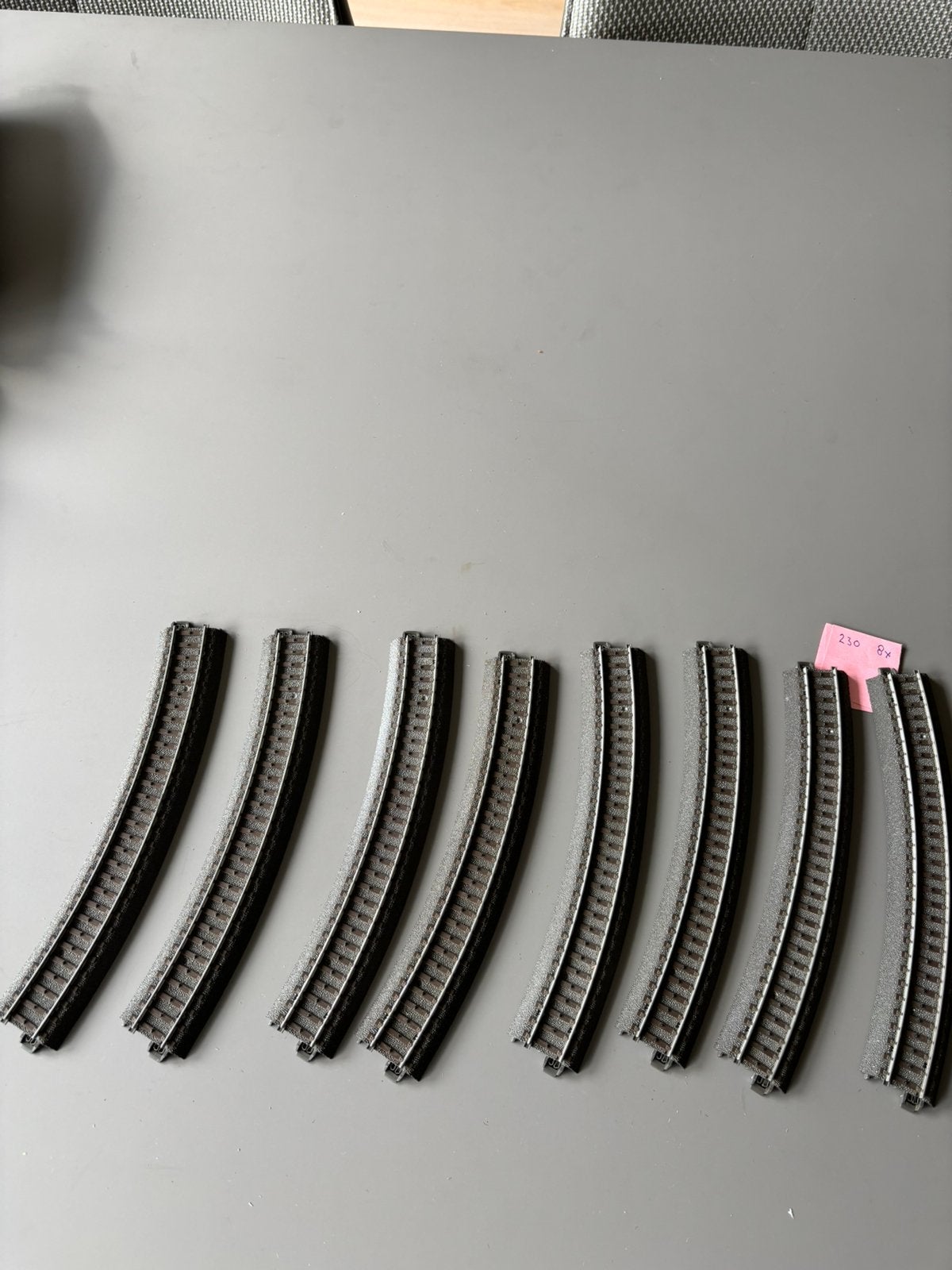 Märklin c-rails 24230. 8 stuks € 1.- per stuk, Wisselstroom, Gebruikt, Rails, Ophalen of Verzenden