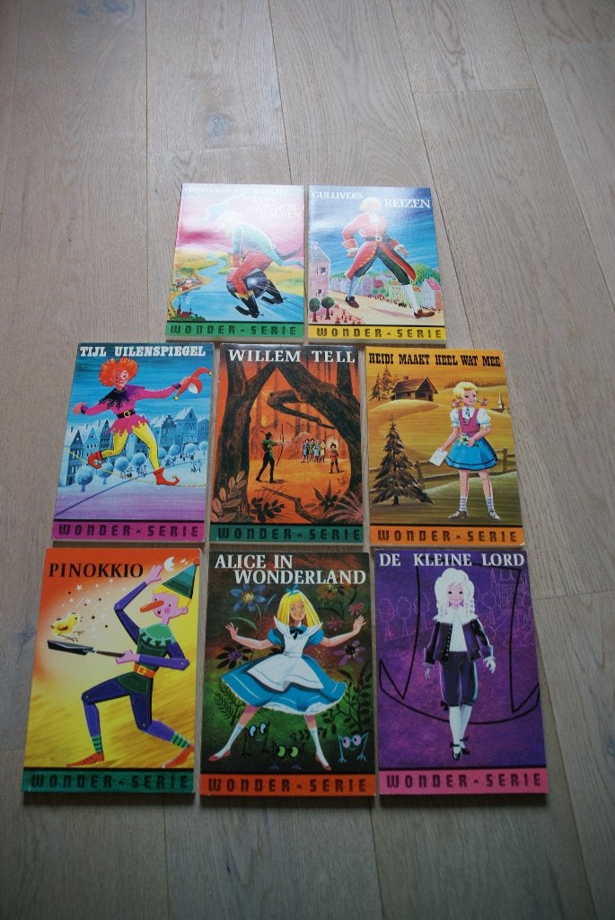 Te koop: De wonder serie 8 boeken, sprookjes, kinderboeken, Verzamelen, Ophalen of Verzenden, Nieuw