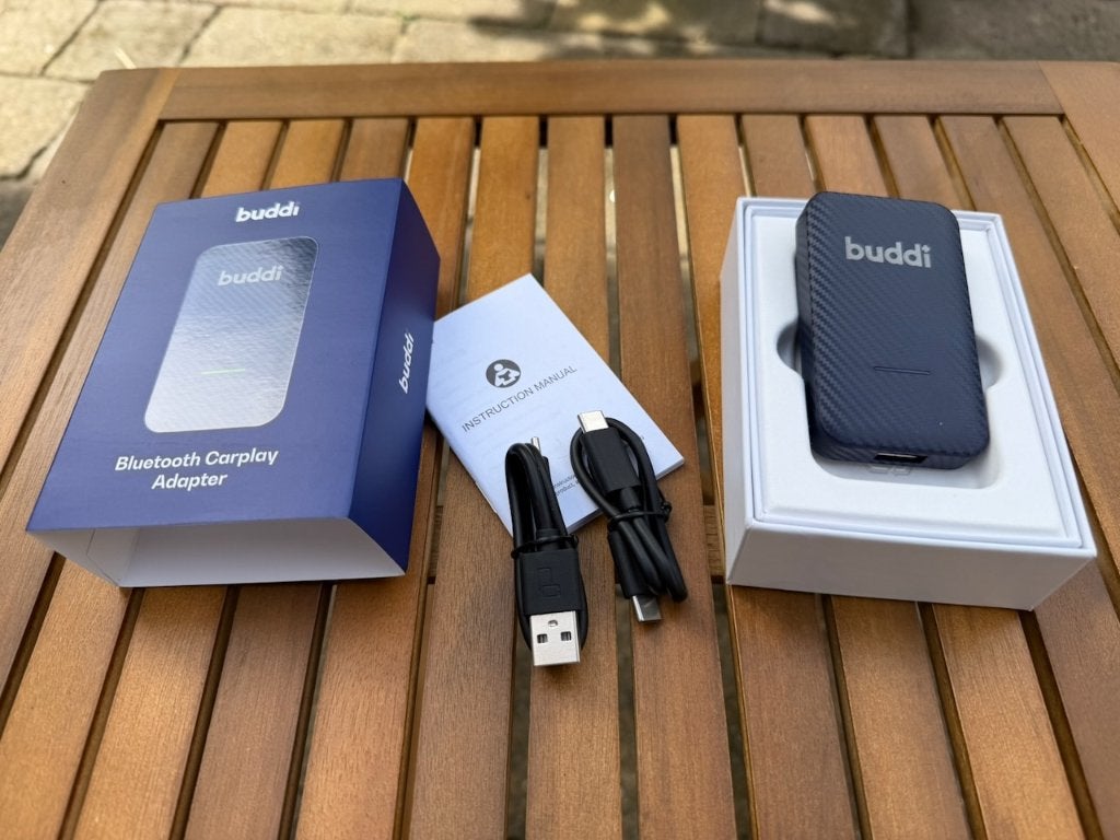 Buddi Bluetooth Carplay Adapter - Draadloze CarPlay, Ophalen of Verzenden, Zo goed als nieuw