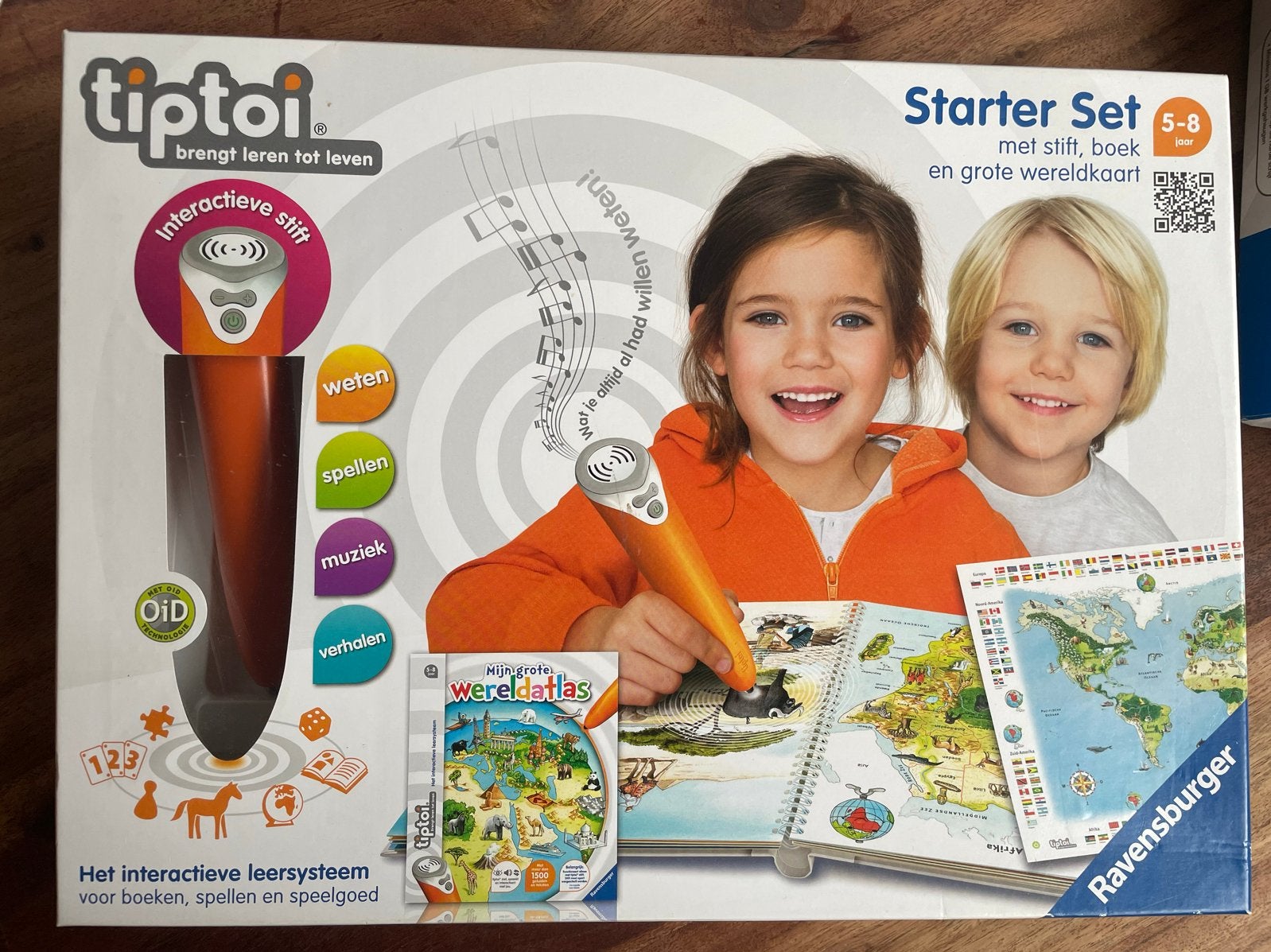 Tiptoi Starter Set + 4 boeken en Dierenrijk spel, Ophalen of Verzenden, Zo goed als nieuw, Taal en Lezen, Met geluid