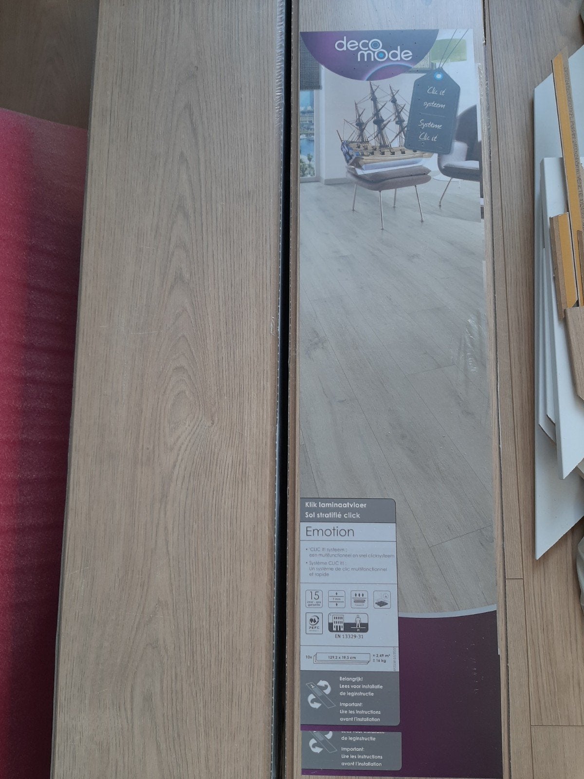 Laminaat DecoMode Emotion Venetië, Ophalen, Overige materialen, 30 cm of meer, 50 tot 150 cm