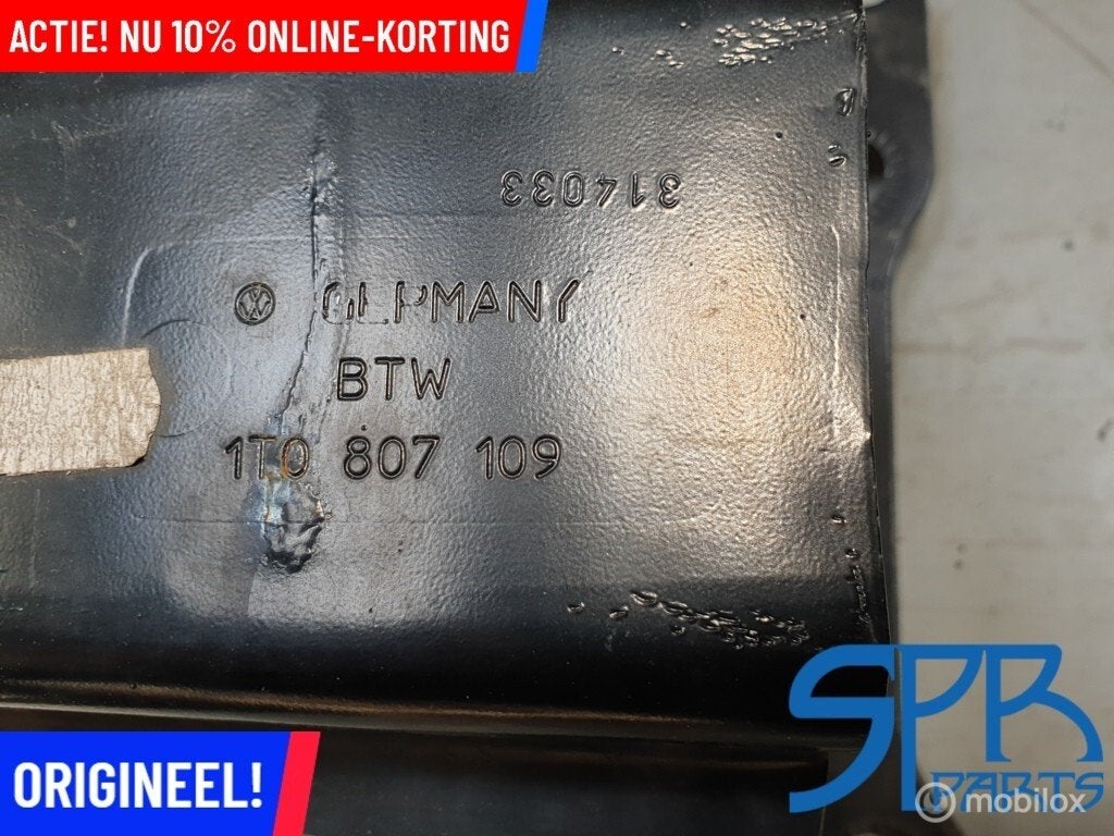 TOURAN 1T '03-'10 CADDY Bumperbalk VOORBUMPER 1T0807109 BALK, Gebruikt, Volkswagen, Ophalen of Verzenden, Volkswagen