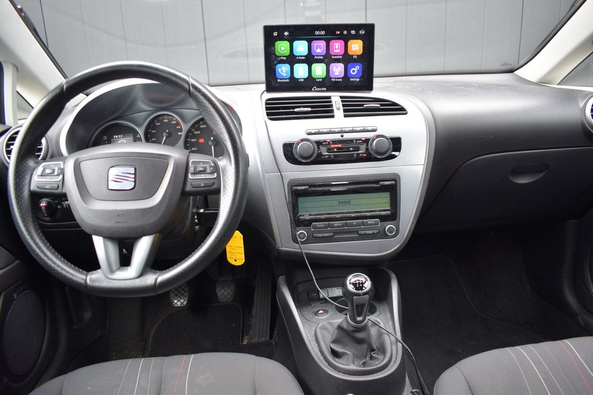 SEAT Leon 1.4 TSI Sport ECC | Sportstoelen | Carplay | 17 In, Euro 5, Stof, Gebruikt, Zwart