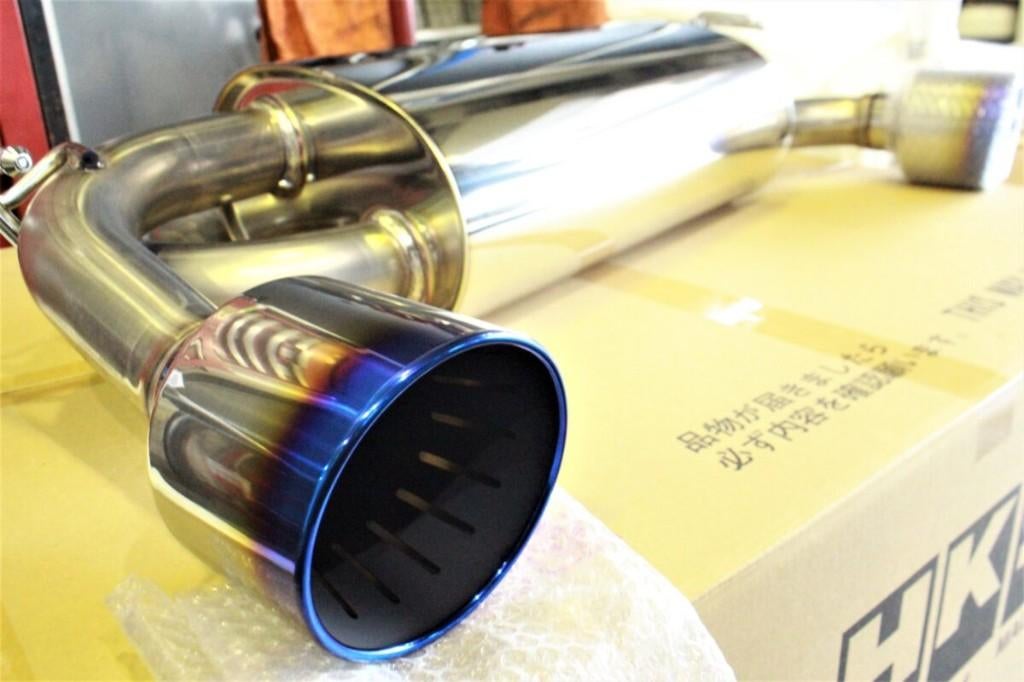 HKS Super turbo muffler uitlaat - Lancer Evolution Evo 10 X, Auto diversen, Tuning en Styling, Ophalen of Verzenden