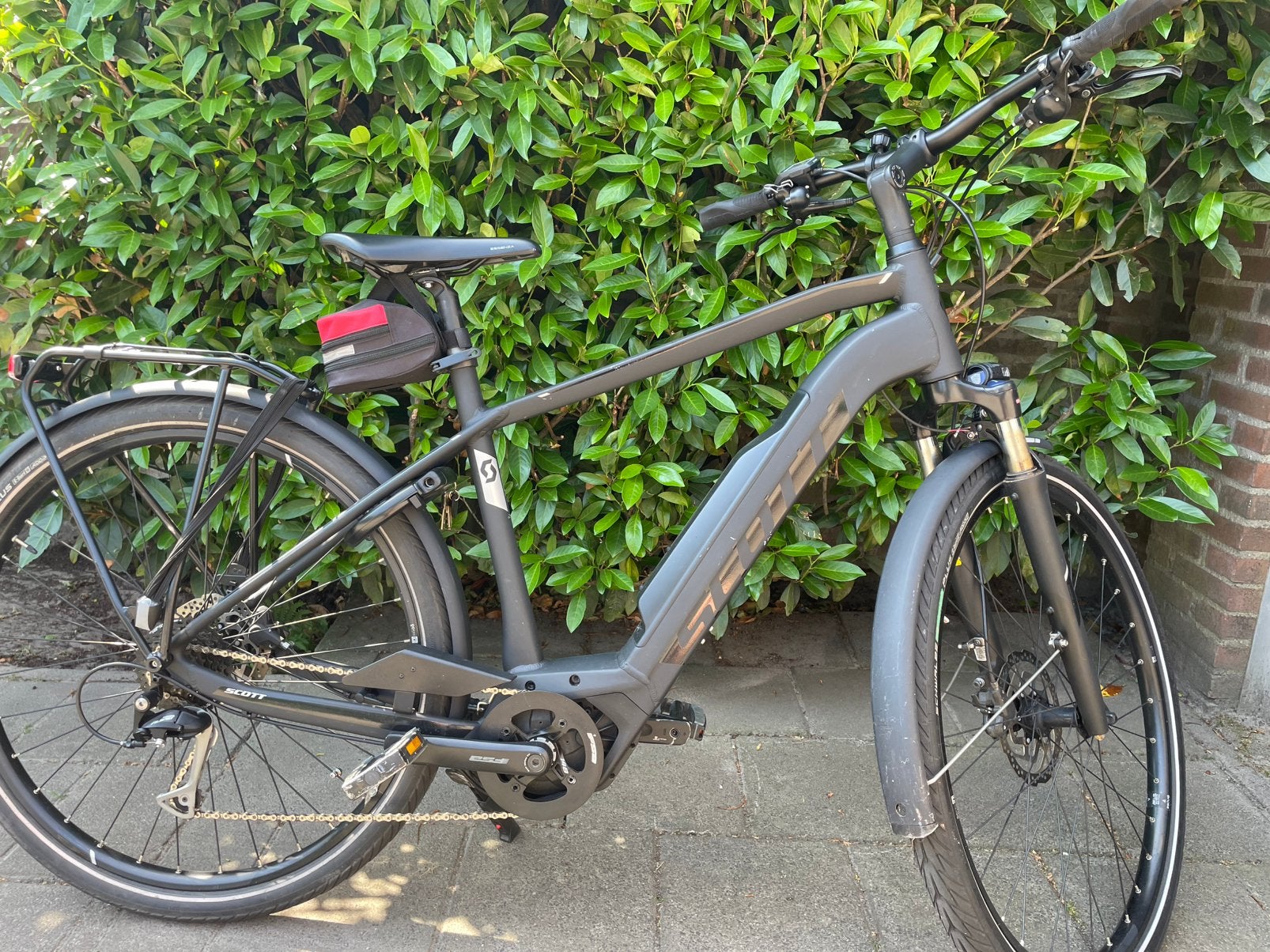 Scott SUB E-Ride Tour 2019 Elektrische fiets, Fietsen en Brommers, Elektrische fietsen, Gebruikt, 51 tot 55 cm, 30 tot 50 km per accu
