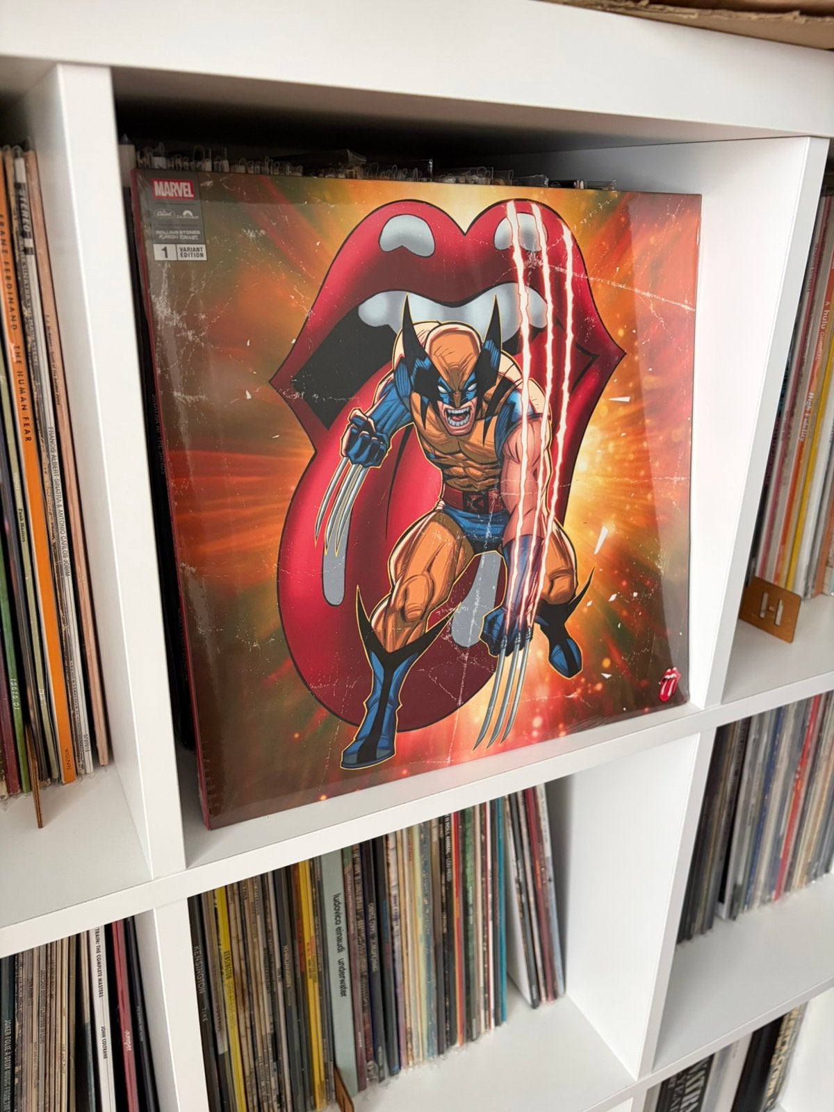 ROLLING STONES X MARVEL FOREIGN TONGUES - VINYL + COMIC BOOK, Cd's en Dvd's, Vinyl | Rock, Ophalen of Verzenden, Zo goed als nieuw