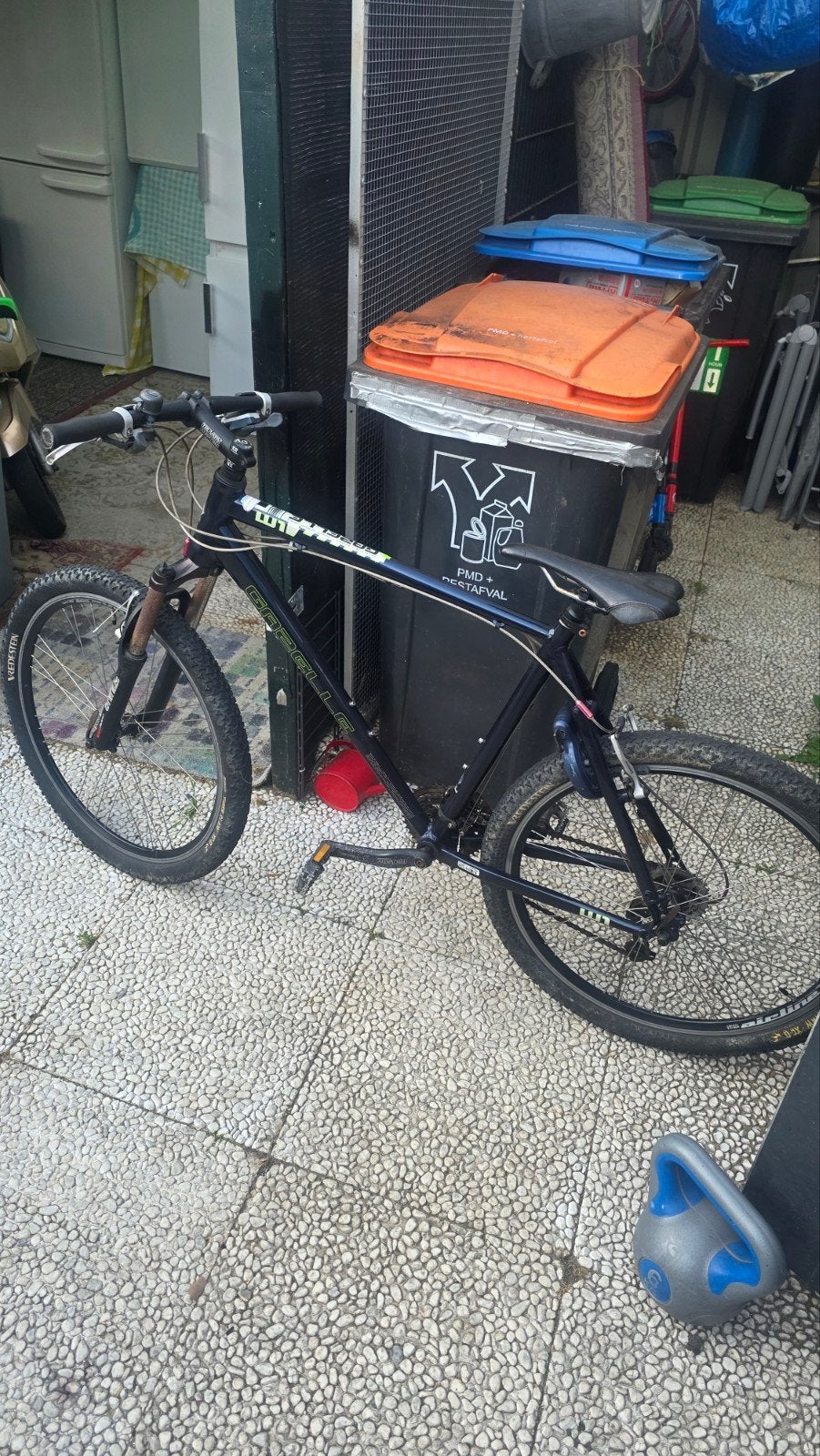 gazelle mountainbike W1, Ophalen, Gebruikt, Vering, Velgrem