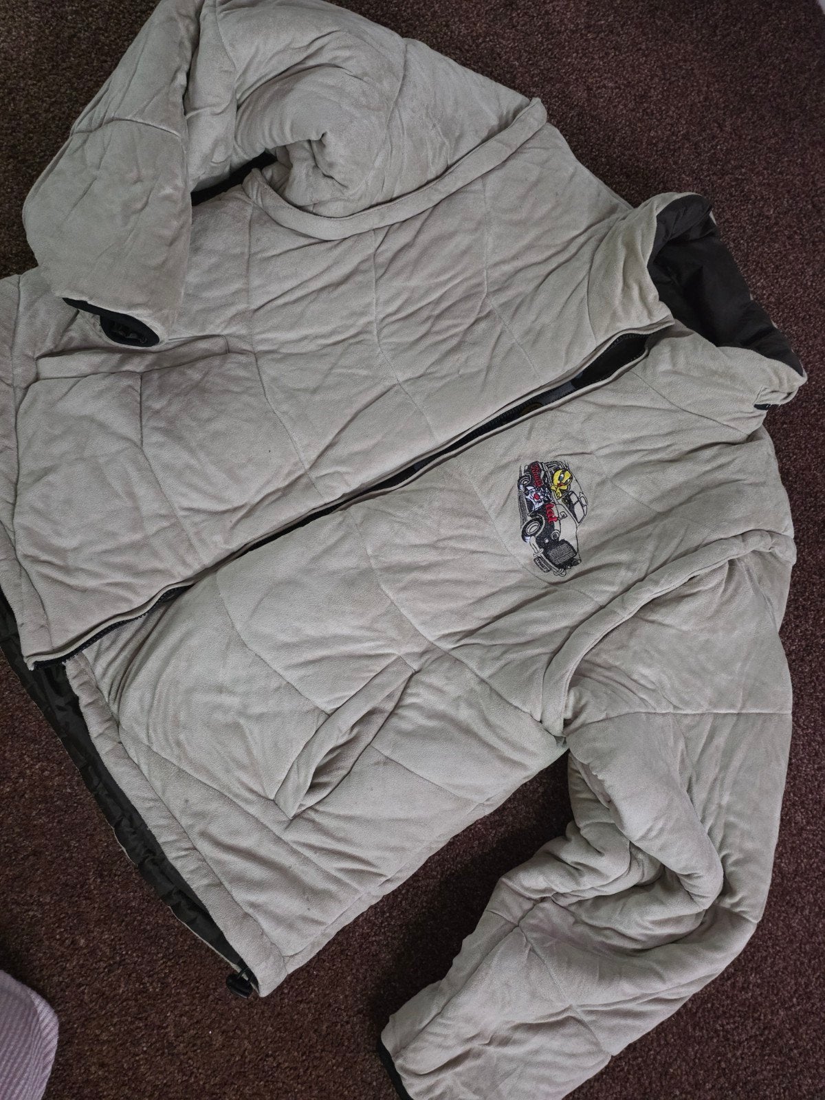 Looney Tunes Tweety 3-in-1 jas/bodywarmer XL, Beige, Maat 56/58 (XL), Ophalen of Verzenden, Looney Tunes