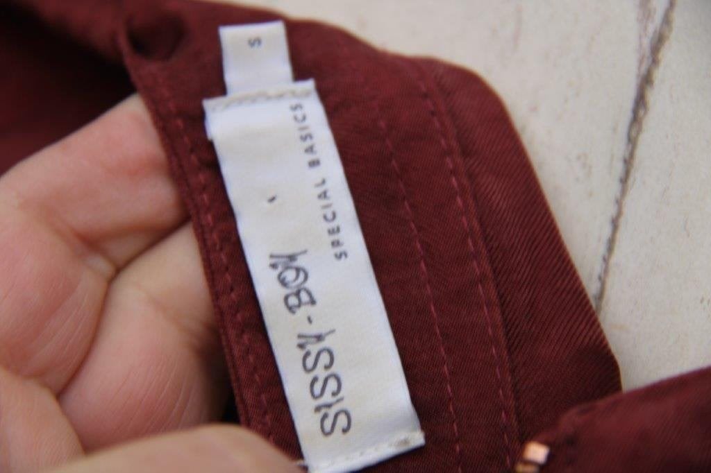 Jurk wijnrood Sissy-Boy mt S Jadore Vaste prijs, Sissy-Boy, Ophalen of Verzenden, Zo goed als nieuw, Maat 36 (S)