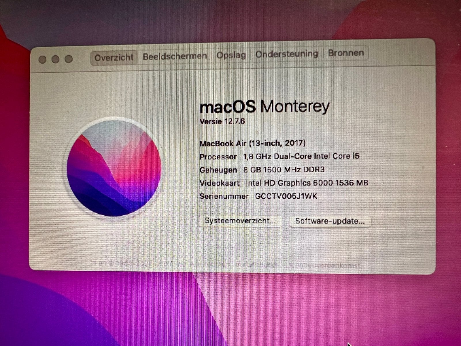 Foto 5 van MacBook Air 13-inch 2017