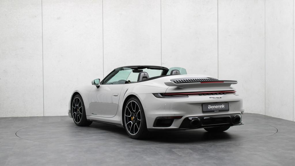 Porsche 911 Cabrio 3.8 Turbo S | Akrapovic | Burmester | Lif, Auto's, Porsche, 12 maanden, Gebruikt, 4 stoelen, Bedrijf