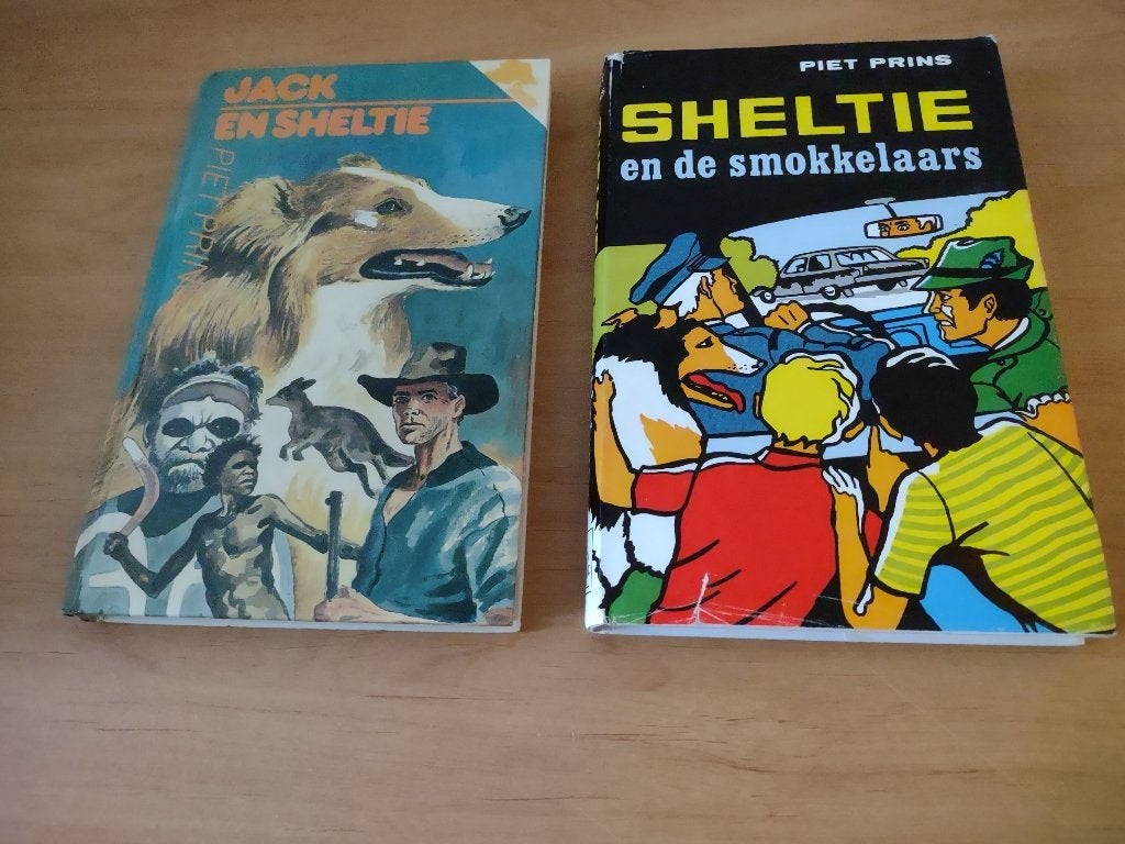 Jack en Sheltie (2x)- Piet Prins, Ophalen of Verzenden, Gelezen