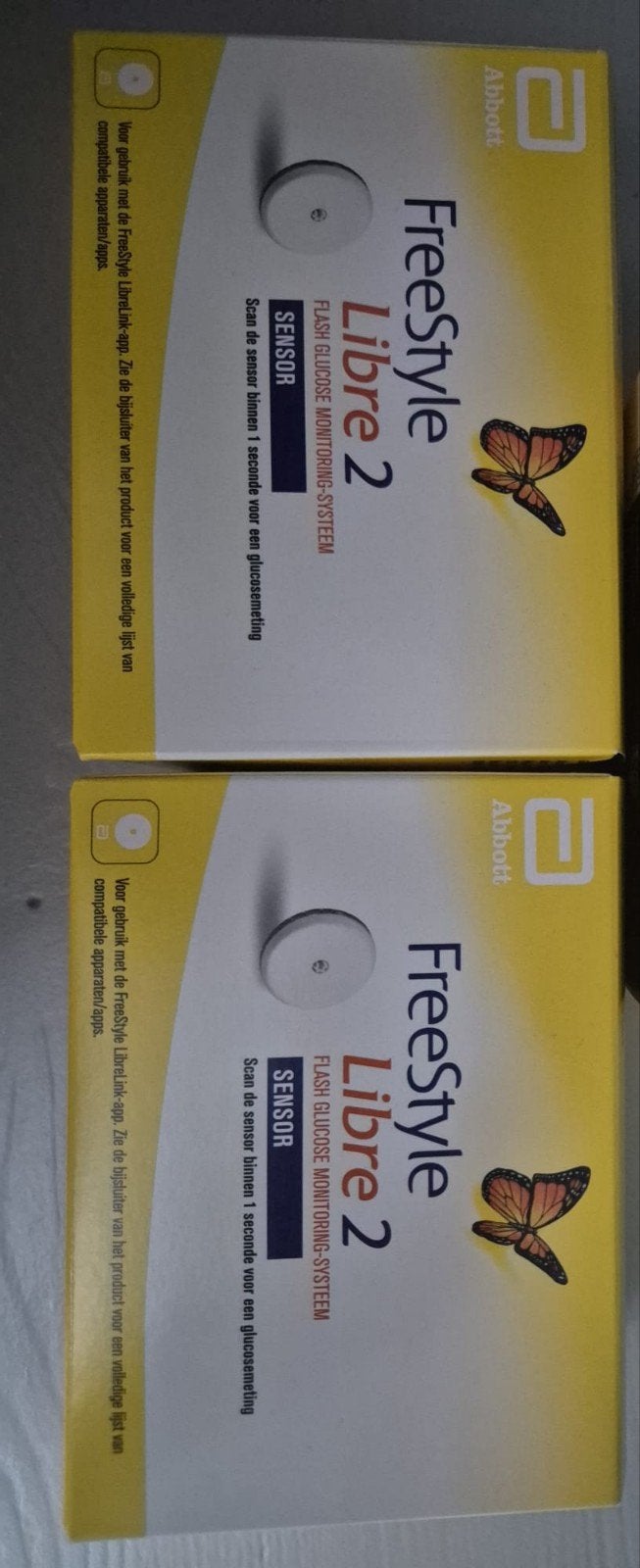 2 freestyle libre 2 sensoren
vaste prijs 35 euro per stuk
da, Ophalen of Verzenden, Nieuw