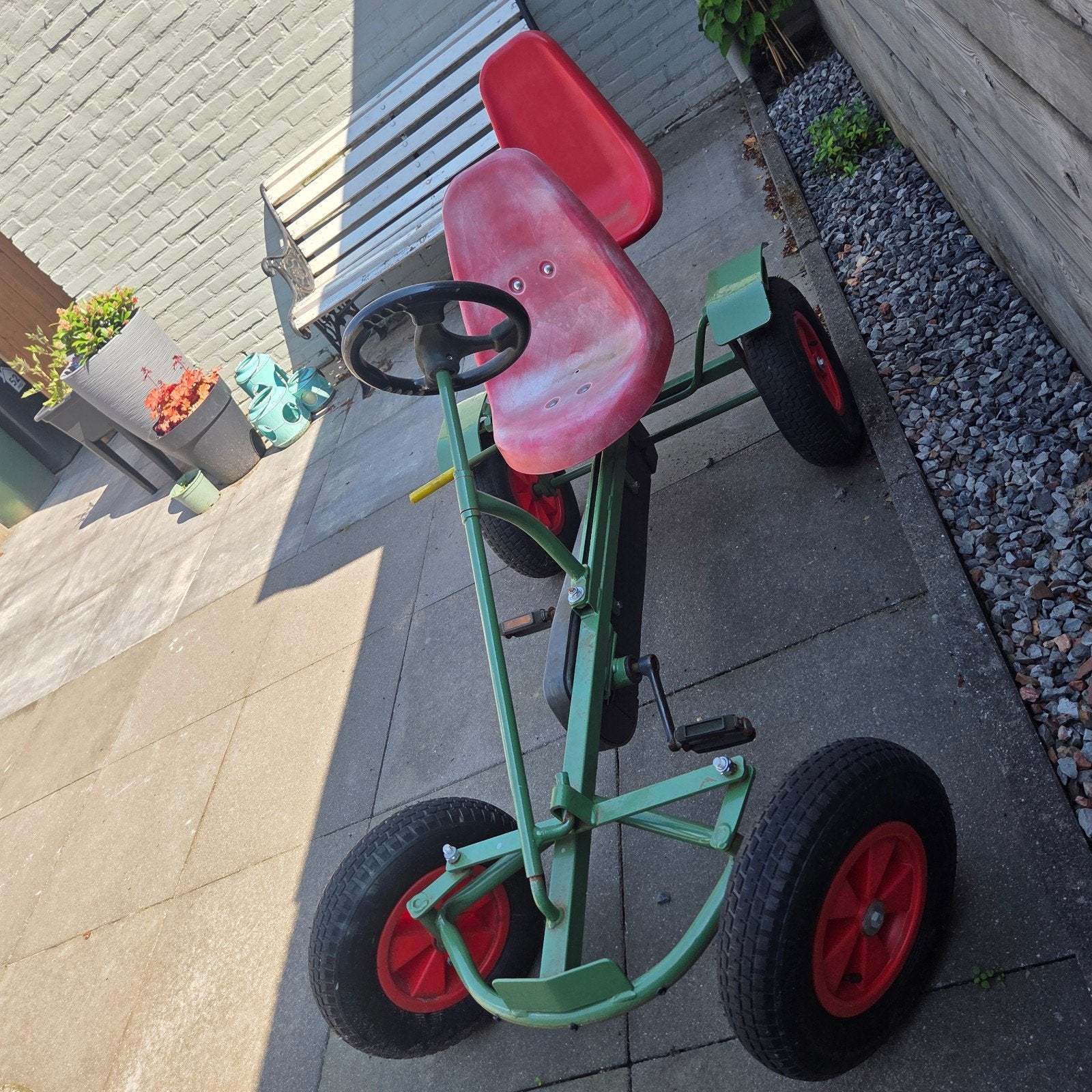 Mammoet skelter nieuwe banden fendt kleur, Ophalen of Verzenden, Gebruikt, Mammoet