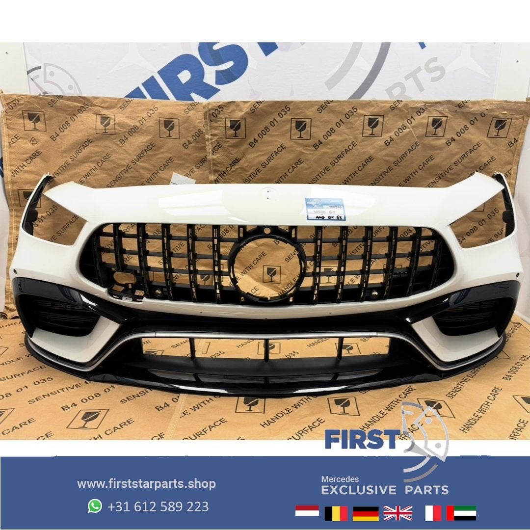 W290 AERO BUMPER X290 GT63 4 DOORS COUPÉ GT63S AMG VOORBUMPE, Gebruikt, -, Voor, Ophalen of Verzenden