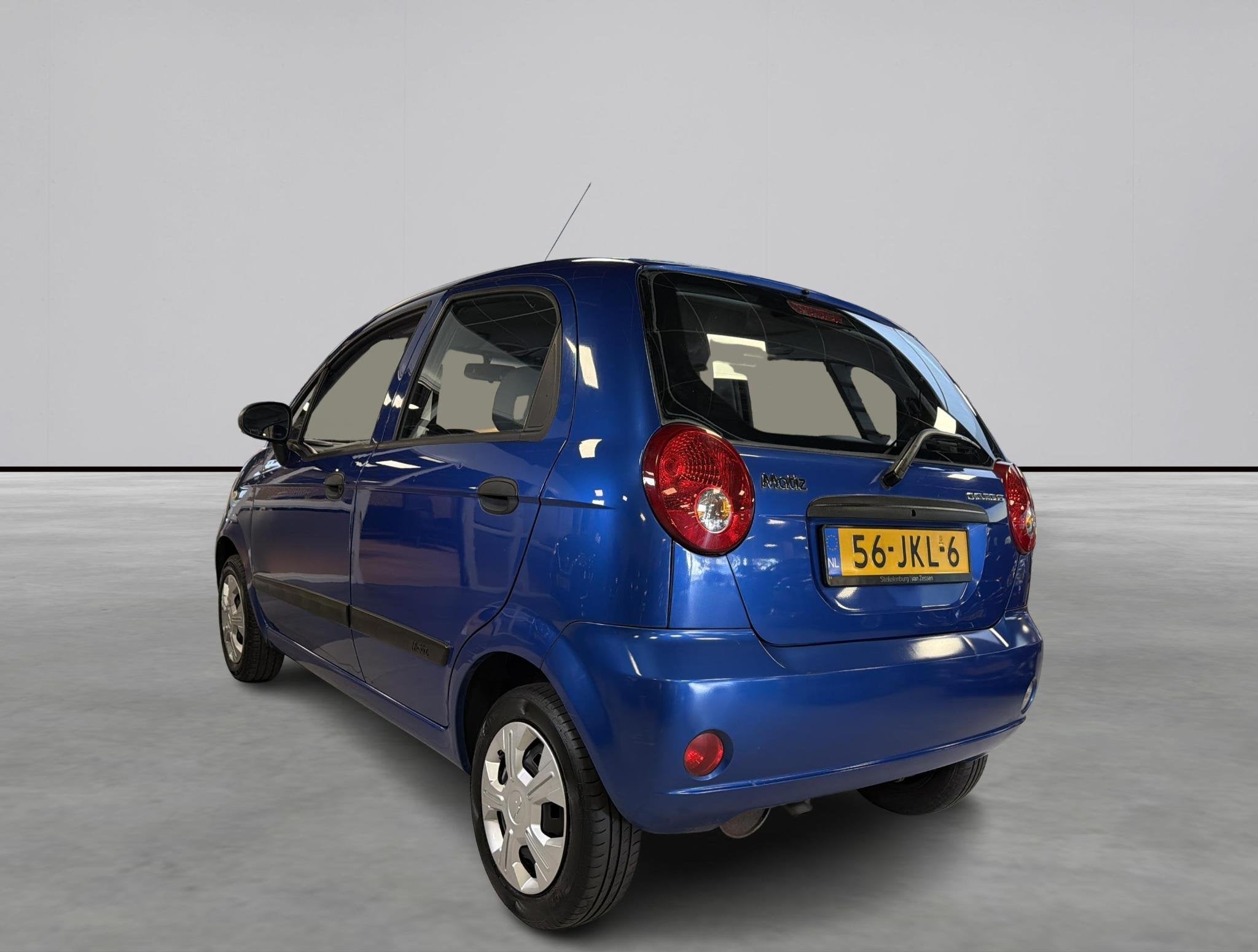 Chevrolet Matiz 0.8 Style Airco, Auto's, Voorwielaandrijving, Stof, Gebruikt, Blauw