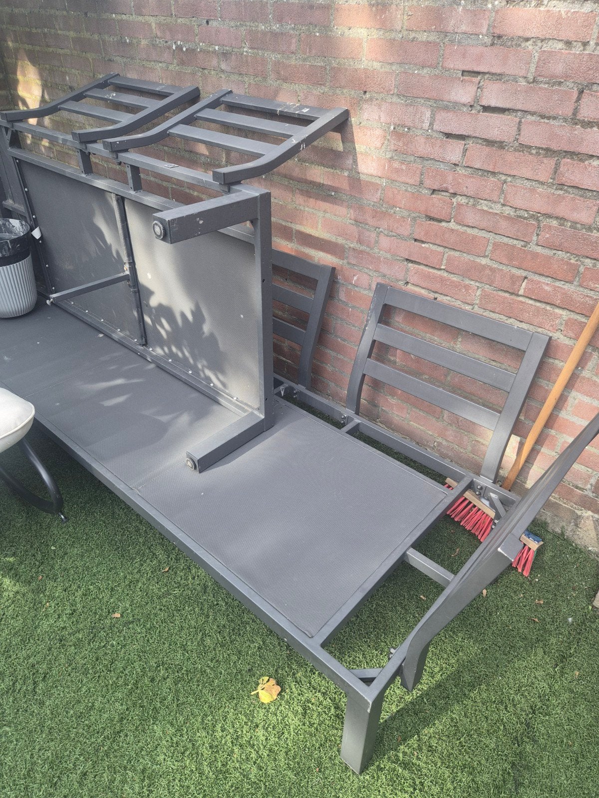 Le Sud Terras Loungeset met Tafel - PROMO, Ophalen, Gebruikt, Aluminium, Loungeset