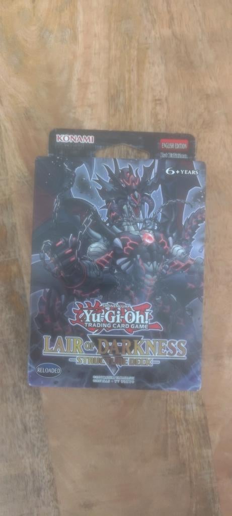 Yu-Gi-Oh! Lair of Darkness Structure Deck (Engels), Hobby en Vrije tijd, Verzamelkaartspellen | Yu-gi-Oh!, Ophalen of Verzenden