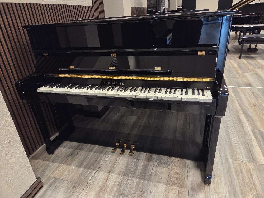Schimmel Classic C116 T TwinTone Silent piano bouwjaar 2018, Gebruikt, Zwart, Ophalen of Verzenden, Piano