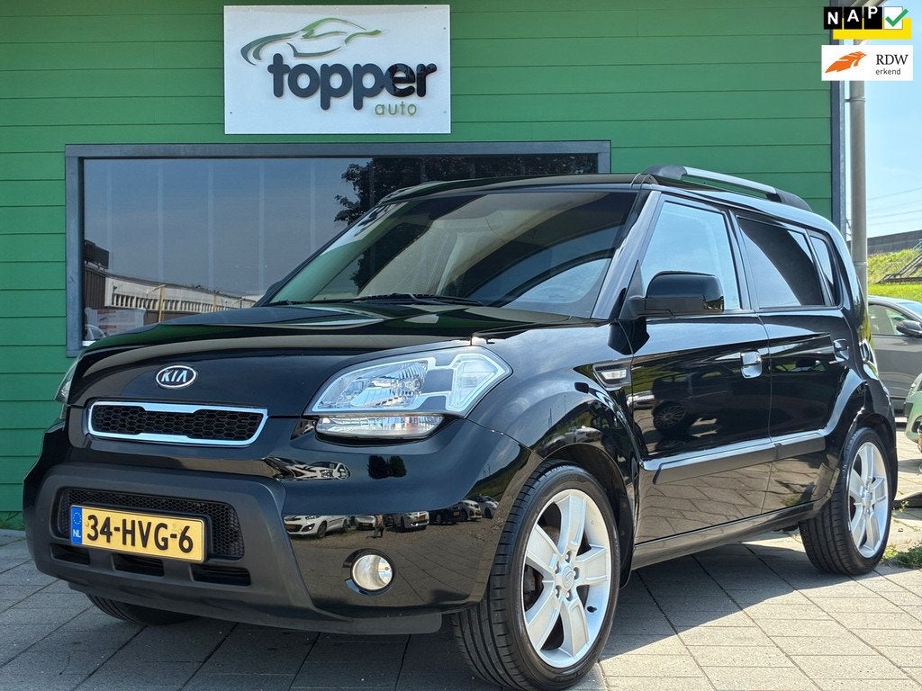Kia Soul 1.6 X-ecutive|2e Eigenaar|CruiseControl|Airco|Trekh, Auto's, Kia, 1591 cc, 4 cilinders, Origineel Nederlands, Bedrijf