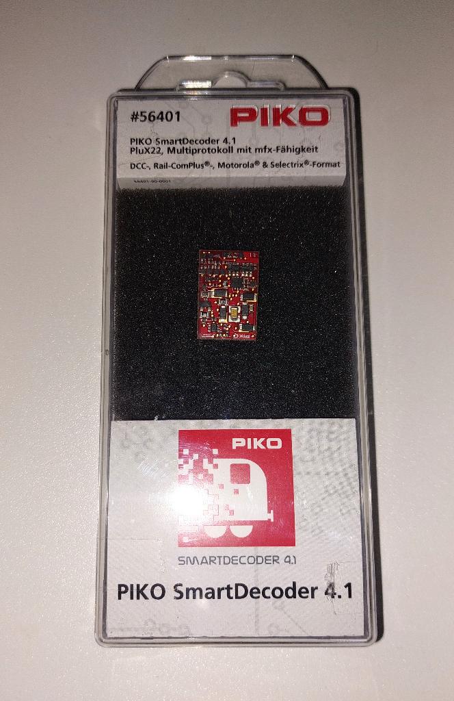 Piko H0 56401 - Smartdecoder 4.1 PluX22 in ovp, Nieuw, Gelijkstroom, Locomotief, Piko