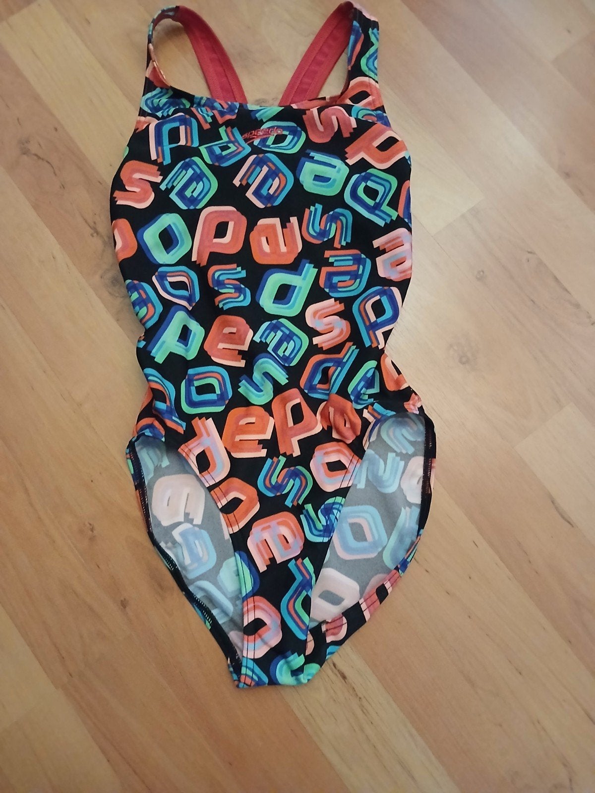 Speedo kids 122/128, Ophalen, Zo goed als nieuw, Zwart, Badpak