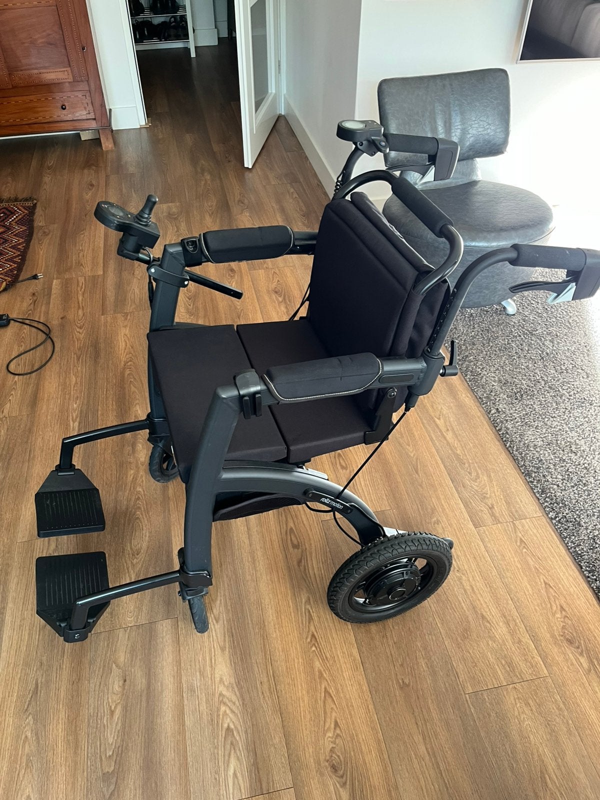 Rollz Motion Electric (rollator tot elektrische rolstoel)!, Diversen, Ophalen, Inklapbaar, Zo goed als nieuw, Elektrische rolstoel