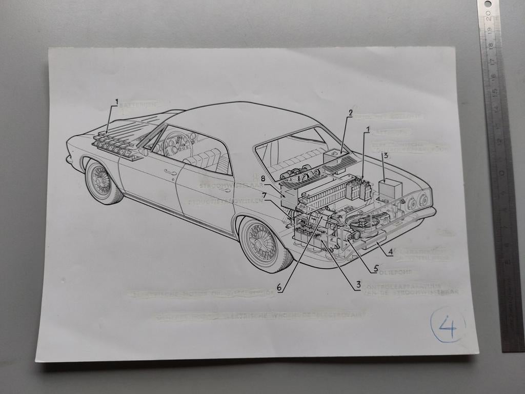 General Motors Electrovair persfoto (211), Verzamelen, Ophalen of Verzenden, Voor 1940, Overige onderwerpen