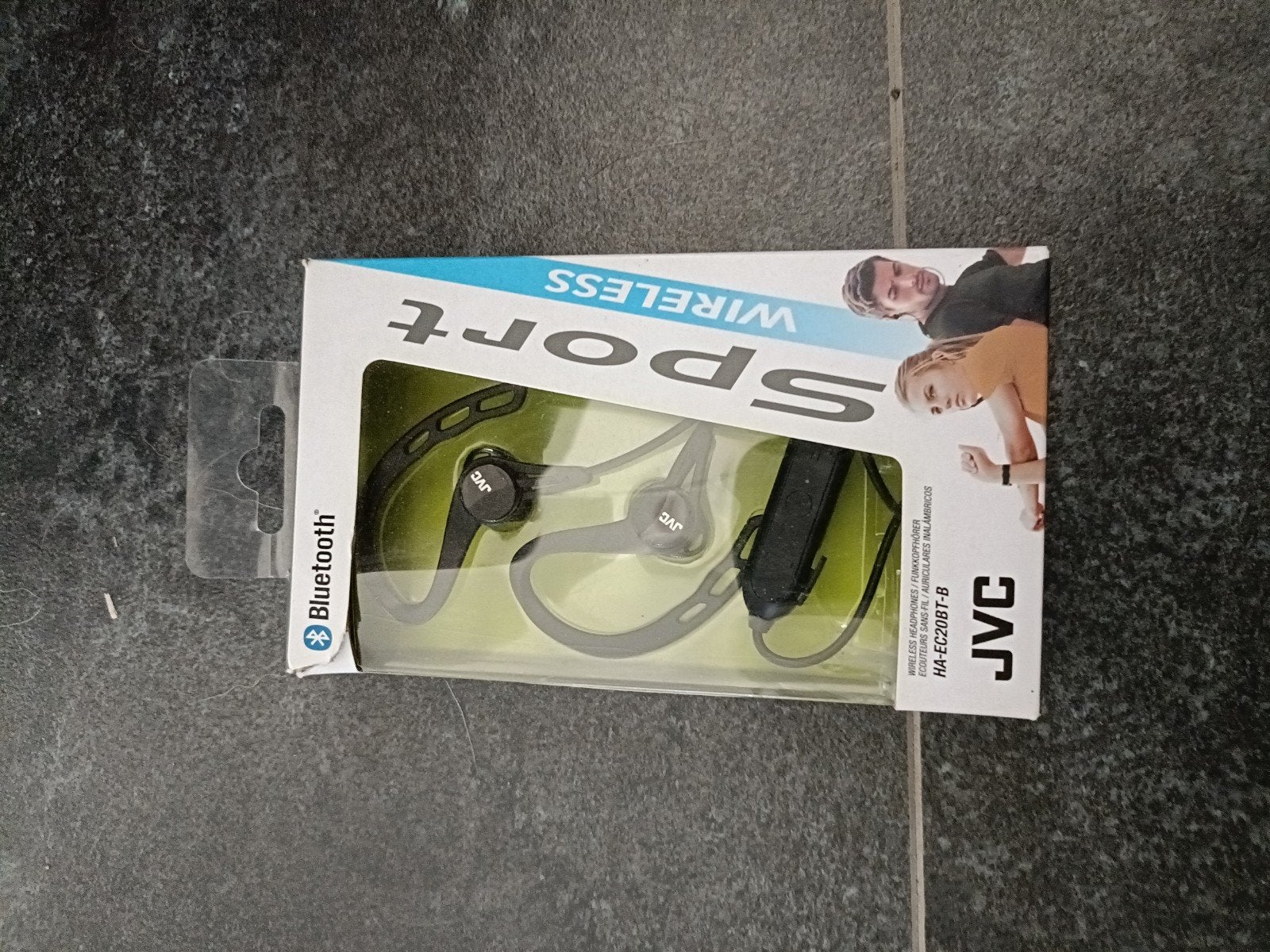 JVC HA-EC20BT-B Sport Draadloze Bluetooth Hoofdtelefoon, Verzenden