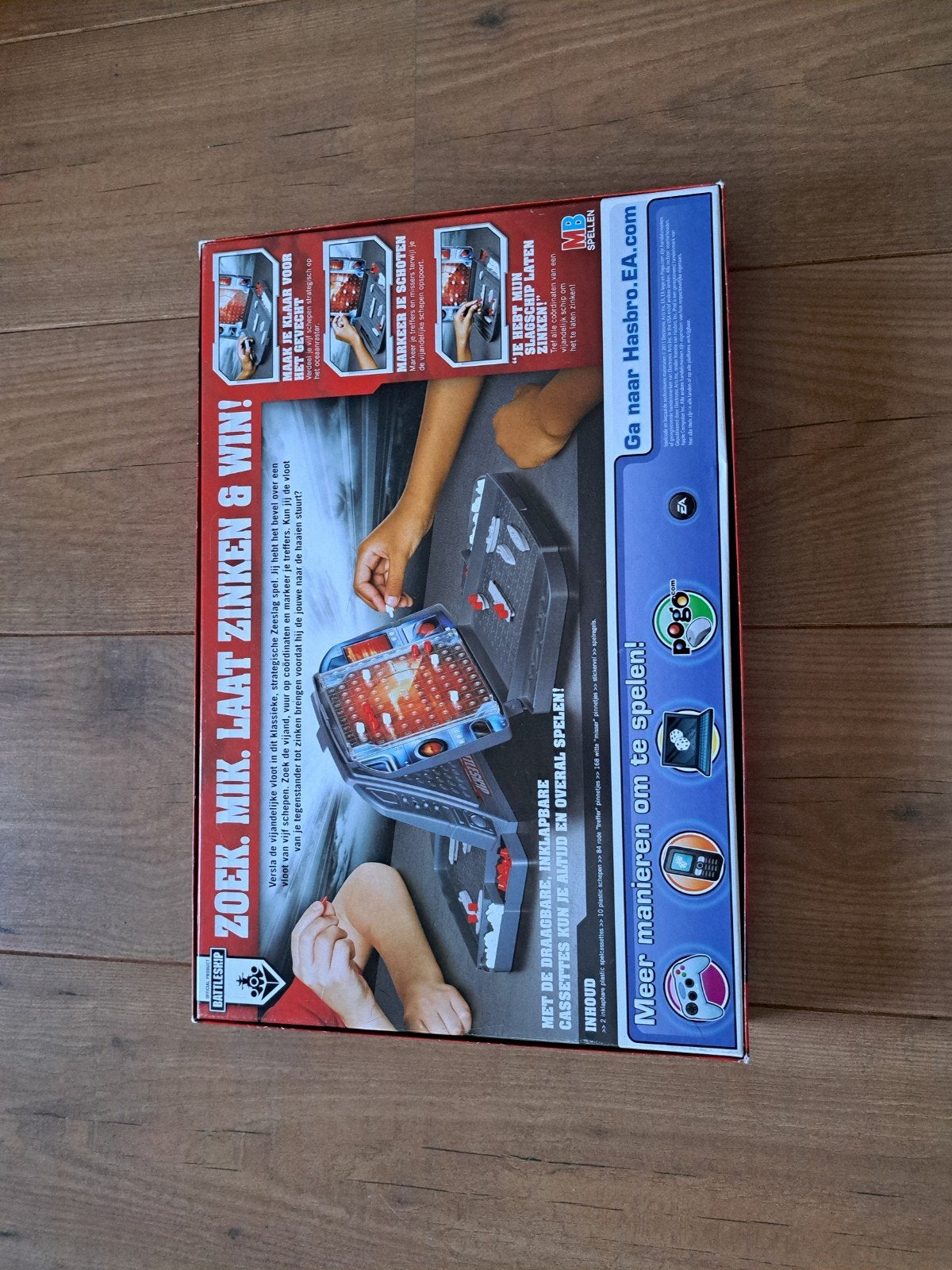 Battleship Zeeslag - Het originele zeeslag spel, Een of twee spelers, Ophalen, Zo goed als nieuw, Hasbro