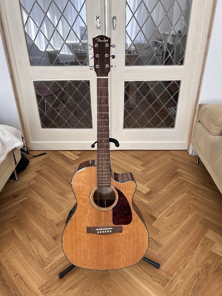 Fender Akoestische Gitaar - ca360sce, Ophalen, Zo goed als nieuw, Western- of Steelstringgitaar, Met (piezo-)element
