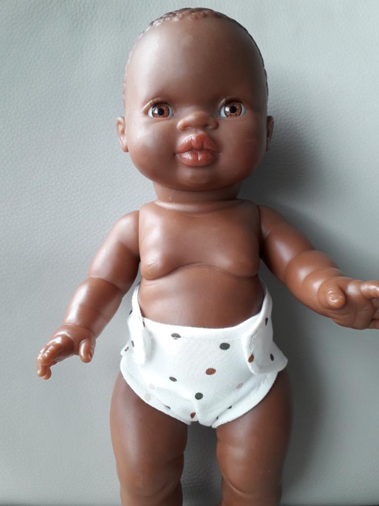 Poppenkleertjes babypop 34 cm, Ophalen of Verzenden, Nieuw, Babypop
