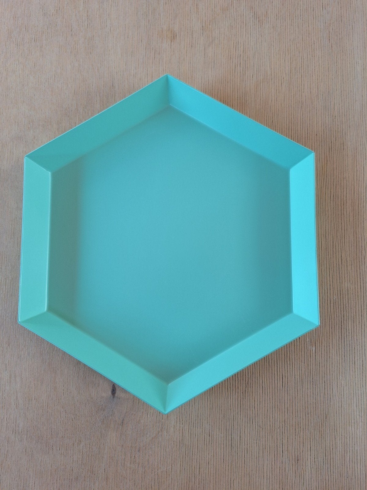HAY Kaleido tray small mintgroen, Huis en Inrichting, Verzenden, Zo goed als nieuw, Dienblad, Metaal