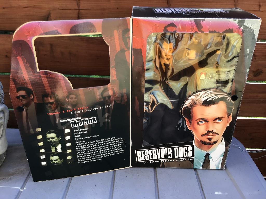Reservoir dogs mr pink 12 inch verzendkosten 13€, Ophalen of Verzenden, Actiefiguur of Pop