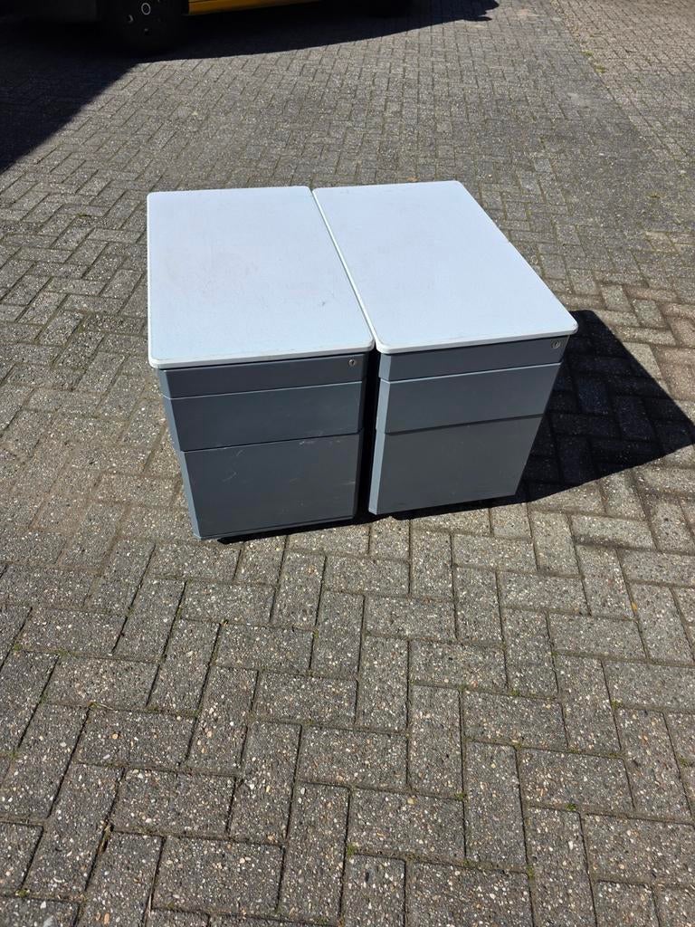 2 gebruikte ladenblokken zonder sleutel, Ophalen of Verzenden, D, D, D