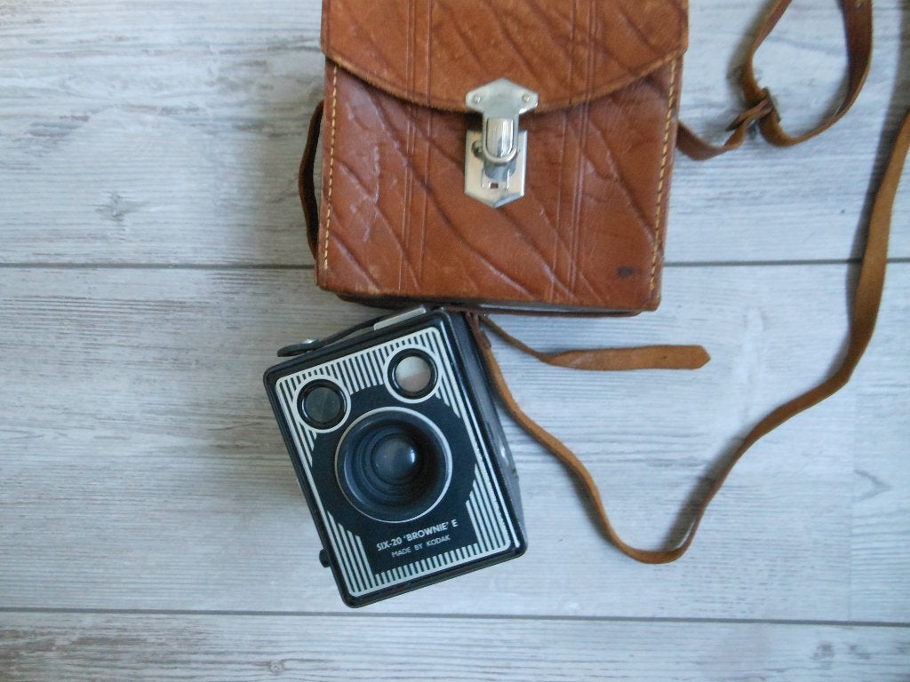 Vintage fototoestel van KODAK uit de jaren 50/60, Ophalen of Verzenden, 1940 tot 1960, Fototoestel