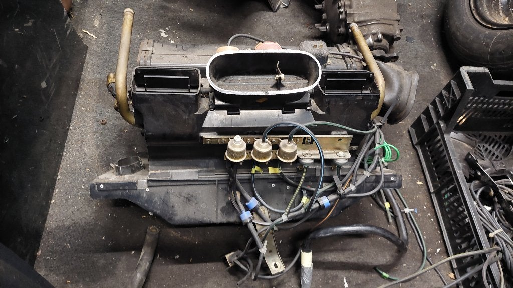 Kachel/aircounit mercedes w116 met climate controle, Auto-onderdelen, Ophalen of Verzenden, Gebruikt, Mercedes-Benz