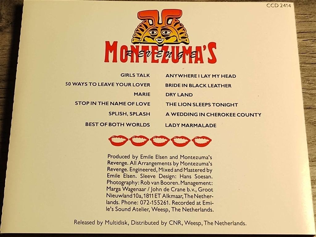 Montezuma\'s Revenge ‎– Montezuma\'s Revenge, Ophalen of Verzenden, Zo goed als nieuw, Pop