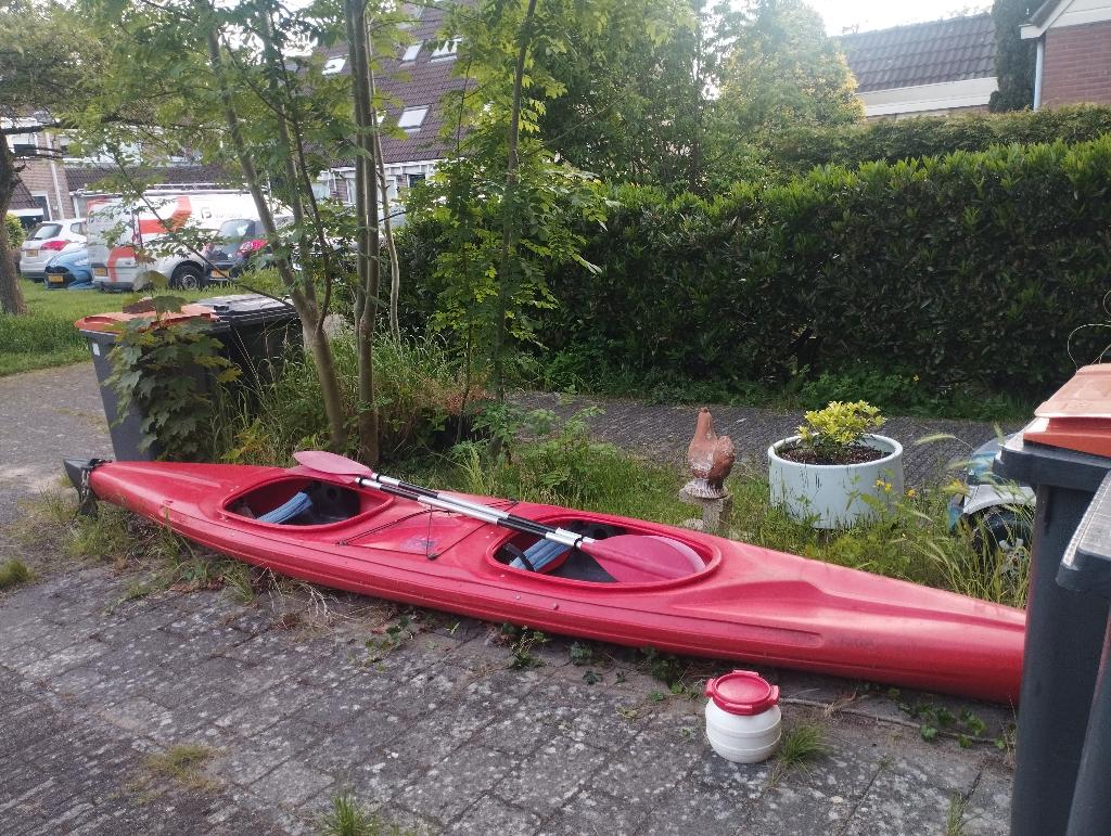 Tweepersoons kajak, Watersport en Boten, Ophalen, Gebruikt, 2-persoons