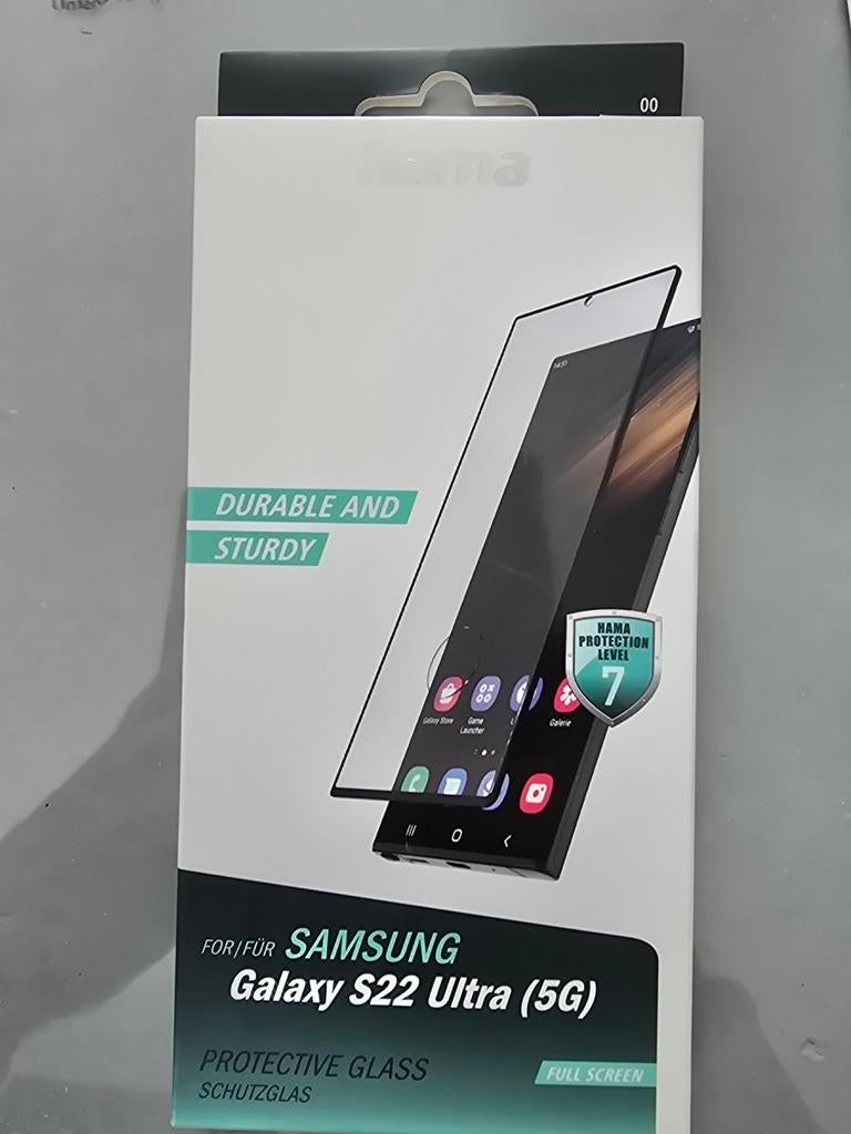 Beschermglas Galaxy S22 Ultra (5G), Ophalen of Verzenden, Nieuw
