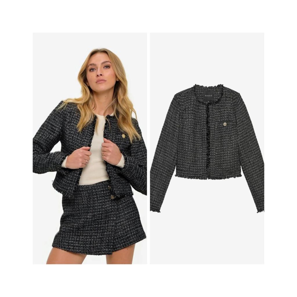 Nikkie Blazer Cropped, Ophalen of Verzenden, Nieuw, Zwart
