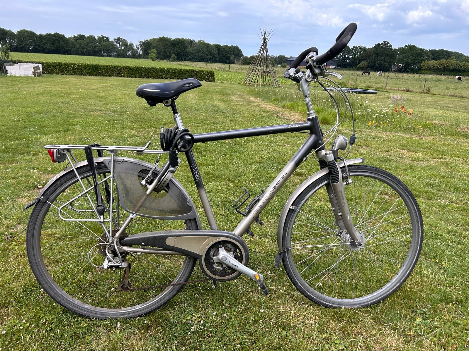 Koga Miyata Balance hybridefiets, Ophalen, 28 inch, Gebruikt, Vering
